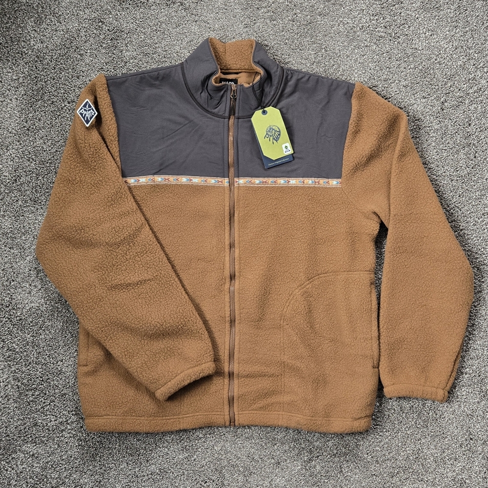 PrAna Hurricane Full Zip Fleece NEW size medium
